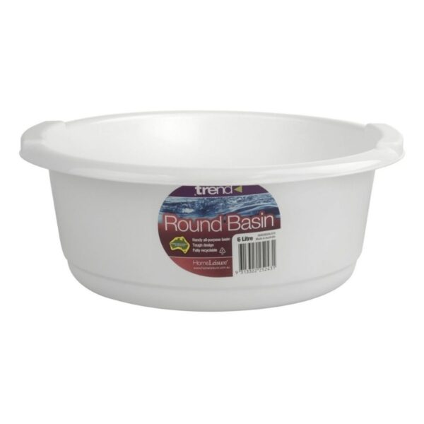 Basin Round 20L White