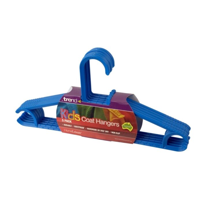 Coat Hanger Kids Pk5 Blue Homeleisure