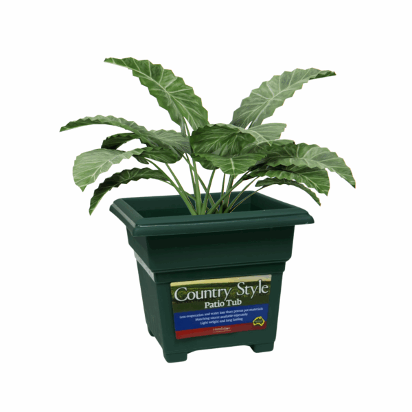 Patio Tub 220mm Green
