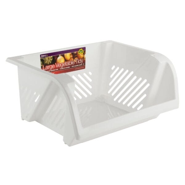 Large Vegetable Tidy White