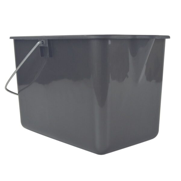 Mop Bucket 9L W/Lip Grey/Blue - Image 2
