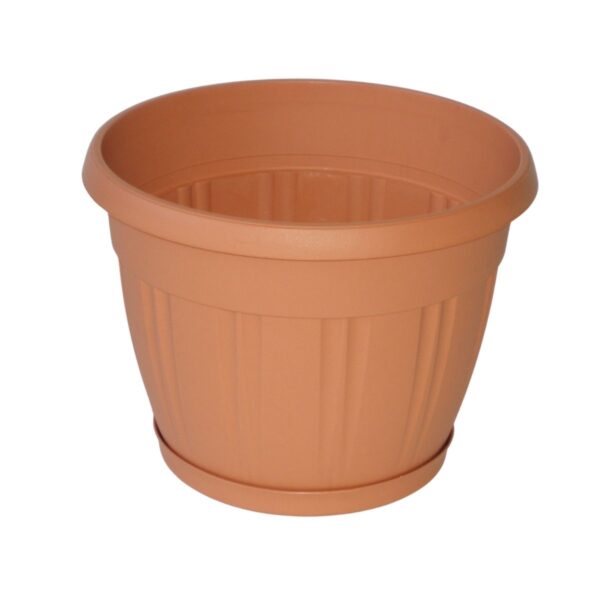 Pot & Saucer 300mm Terracotta
