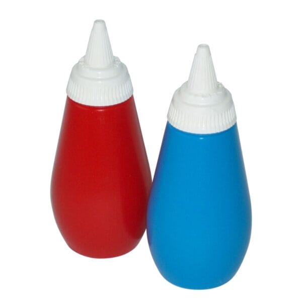 Sauce Bottle Red/Blue