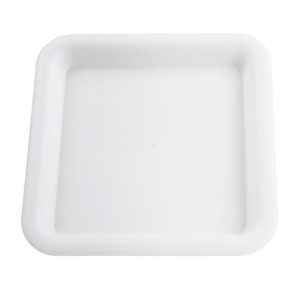 Balconia Square Saucer to Suit 350mm Pot White