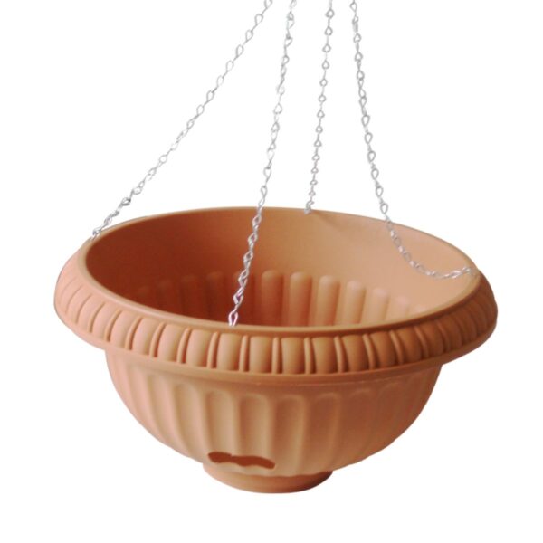 WaterSaver Hanging Basket 440mm Terracotta