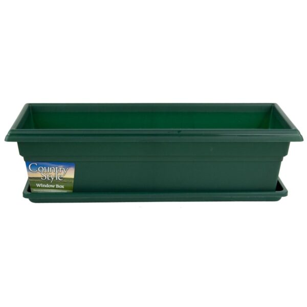 Window Box 500mm Green - Image 2