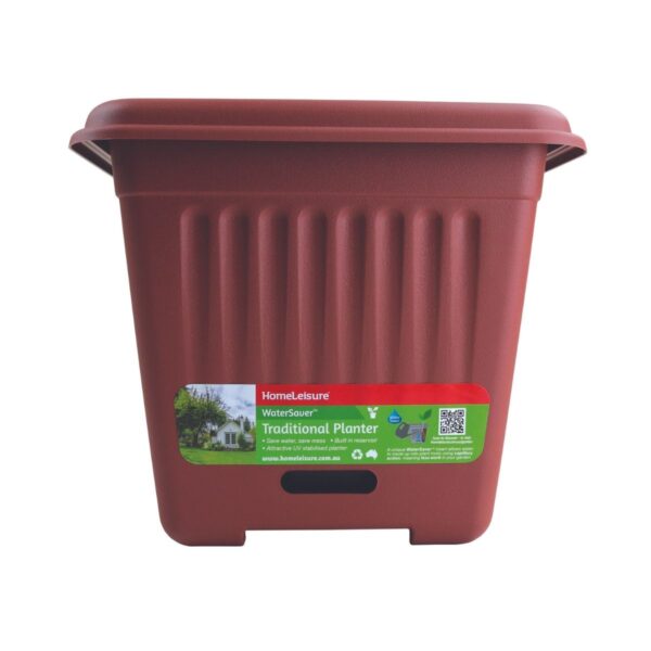 WaterSaver Traditional Square 390mm Red - Image 2