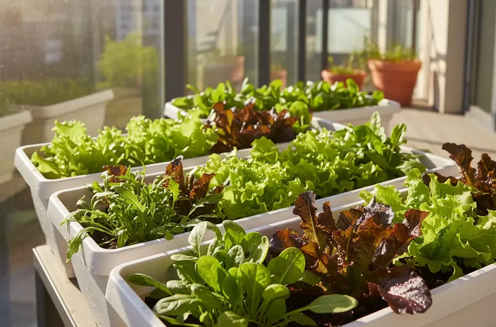 14-Day Salad Bowl Challenge: Grow Fresh Greens on Your Balcony