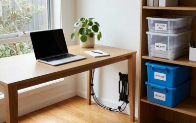 The Mid-Year Reset: How to Organise Your Home Office for EOFY